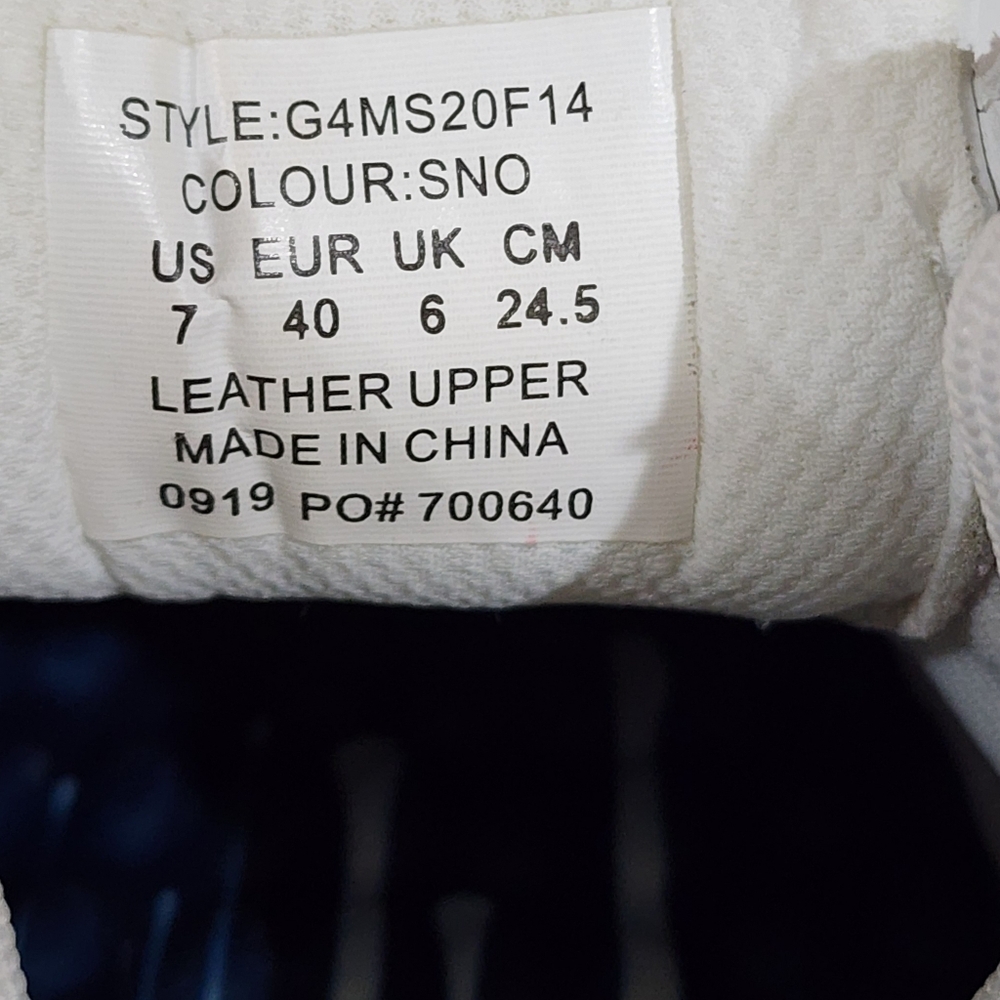 G/FORE White Sneakers with Red Sole - Picture 12 of 16